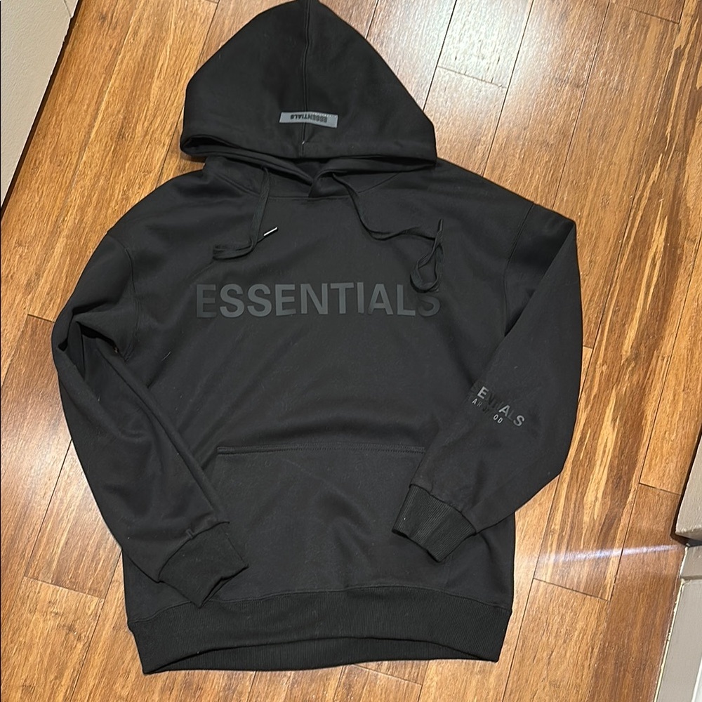 Essentials Charcoal Hoodie